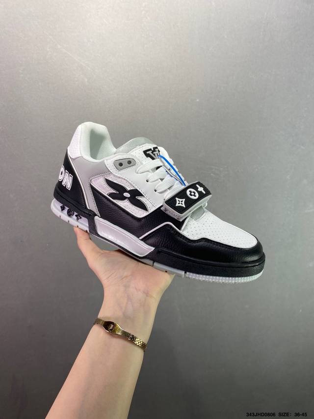 Louis Vuitton LV Louis Vuitton sneakers New LV Trainer sneakers in the latest co