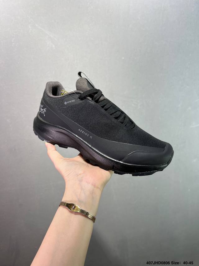 The company-grade Arc'teryx Fl2 breathable men's trail running shoes are now av