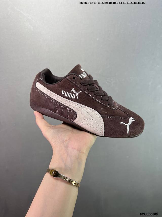 Puma Speedcet PUMA's low-top retro sports and leisure racing shoes lead the tren