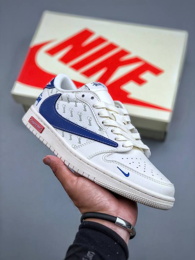 Special offer on the Travis Scott x Nike Air Jordan 1 Low x Supreme x Stussy be