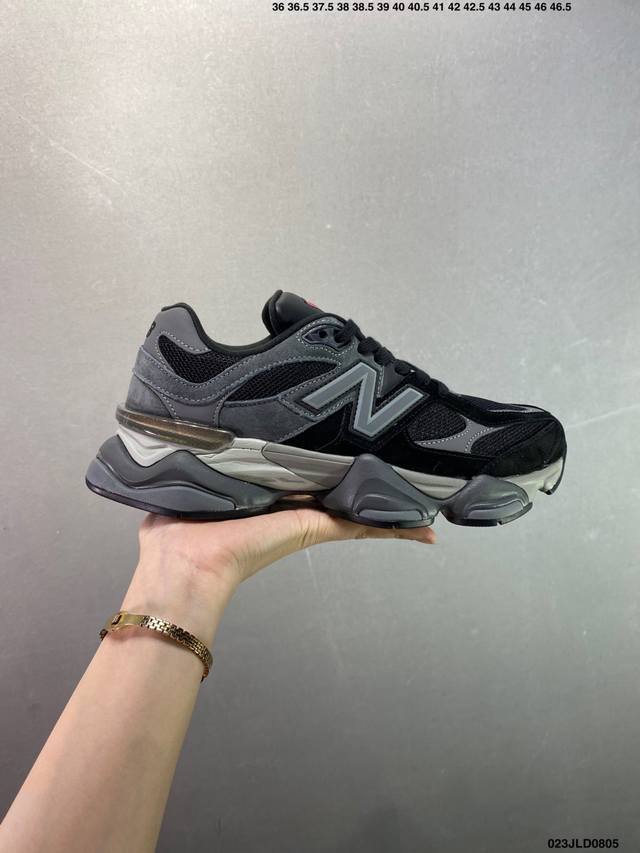 Joe Freshgoods x New Balance Nb9060 collaboration Retro Casual Running Shoes. Th