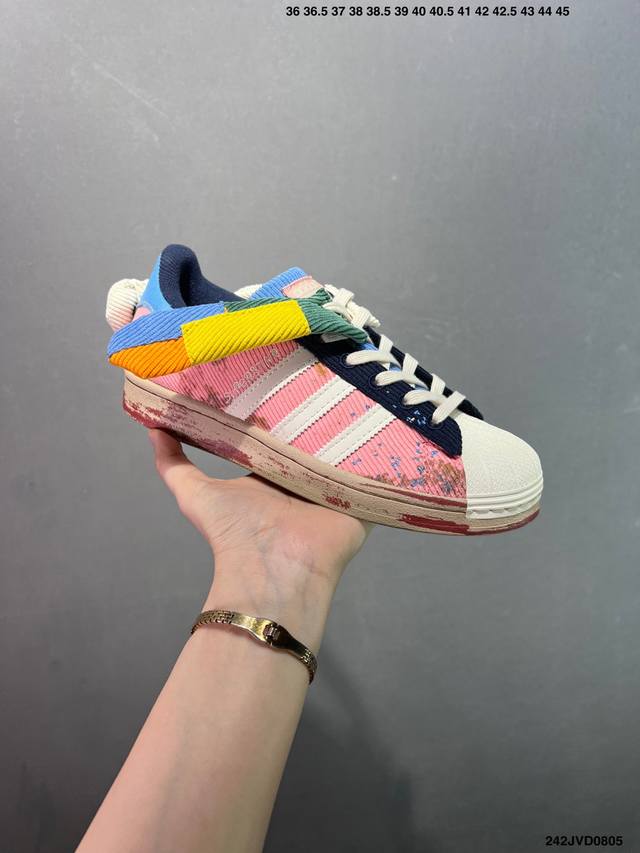 Company-level Sean Wotherspoon x Melting Sadness x Ad Originals Superstar three