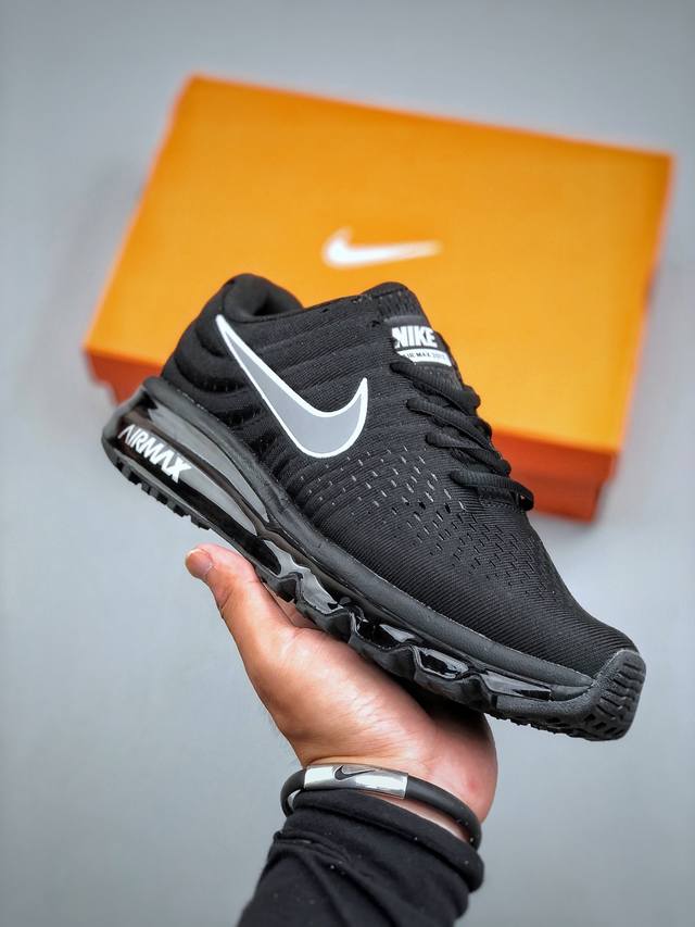 Welfare Nike Air Max 2017 White Pure Platinum Series Nike Low-top Versatile Jac