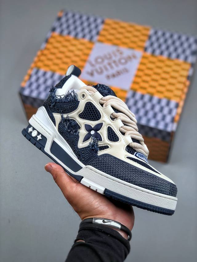 Lv - Louis Vuitton Trainer 2025 catwalk newest model, a 1:1 replica of the origi