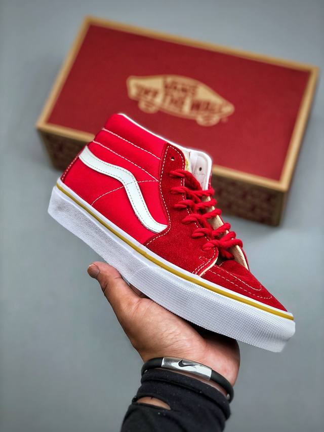 Vans Knu Skool Chinese Knot Red Classic Suede Low-Top Sneakers Sizes: 35-44 Hal
