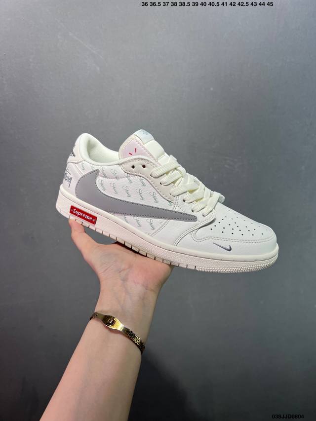 Special Price Air Jordan Aj1 Low Low-top Series Custom Colorway Wg8850-012 Origi