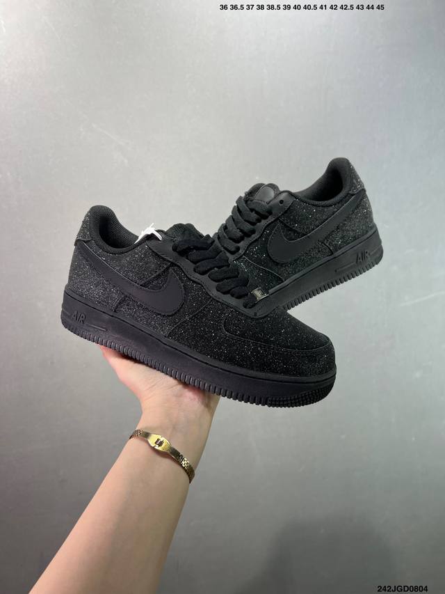 Nike Air Force 1 Low'07 Air Force One low-top casual sneakers, customized leathe