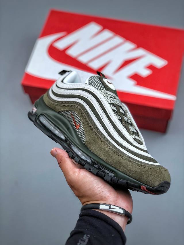 Nike Air Max 97 Se Retro Bullet Air Cushion Sports Running Shoes Fb9619-001 Size