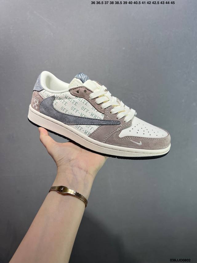 Special Price Air Jordan Aj1 Low Low-top Series Custom Colorway Wg8850-012 Origi