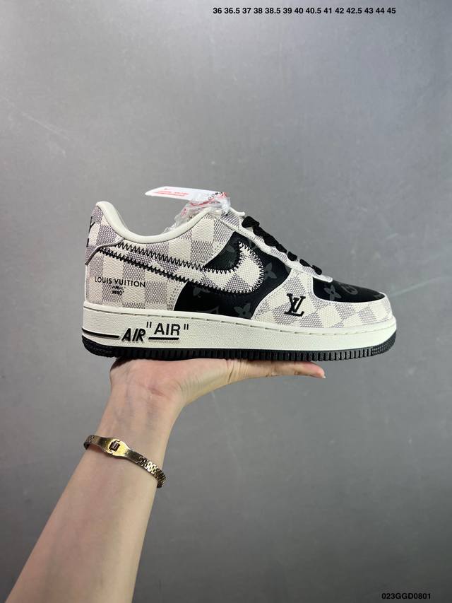 Company-level Nike Air Force 1'07 Lv8 Original last and original cardboard crea