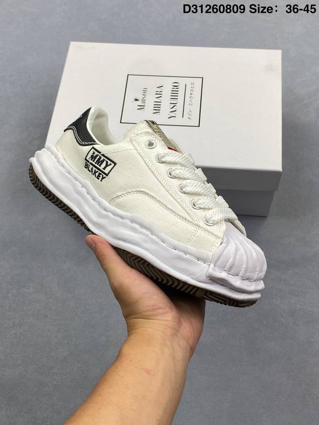 Mihara Yasuhiro Hank sports low-top Mmy fashion canvas sneakers Size: 36-45 ID: