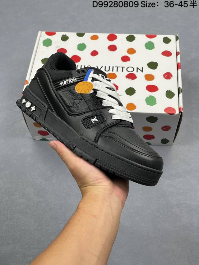 Lv Arch Light Sneaker Casual Sports Culture All-match Basketball Sneakers Size: