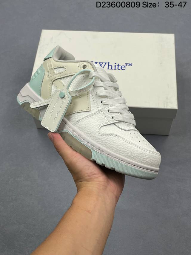 Off-White CO Virgil Abloh and Yang Mi's Out Of Office Low-Top Leather Ow joint a