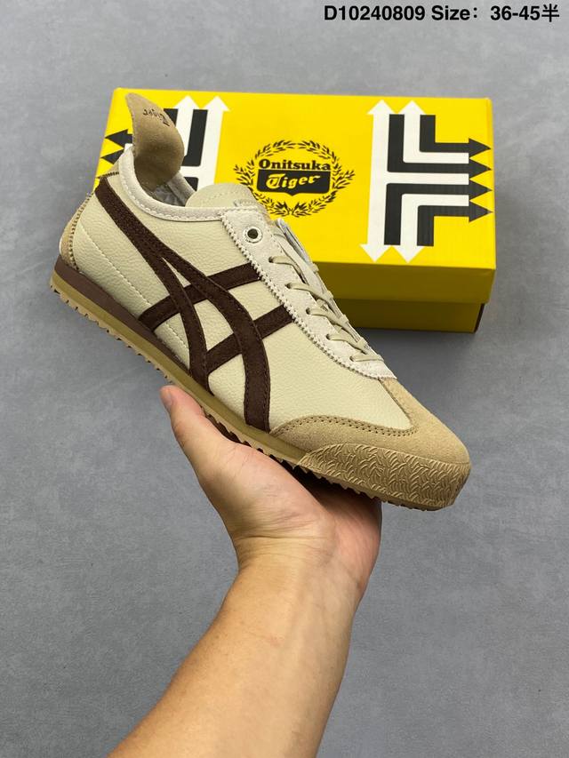 Onitsuka Tiger Mexico 66 Retro classic versatile slip-on casual sports shoes Ite