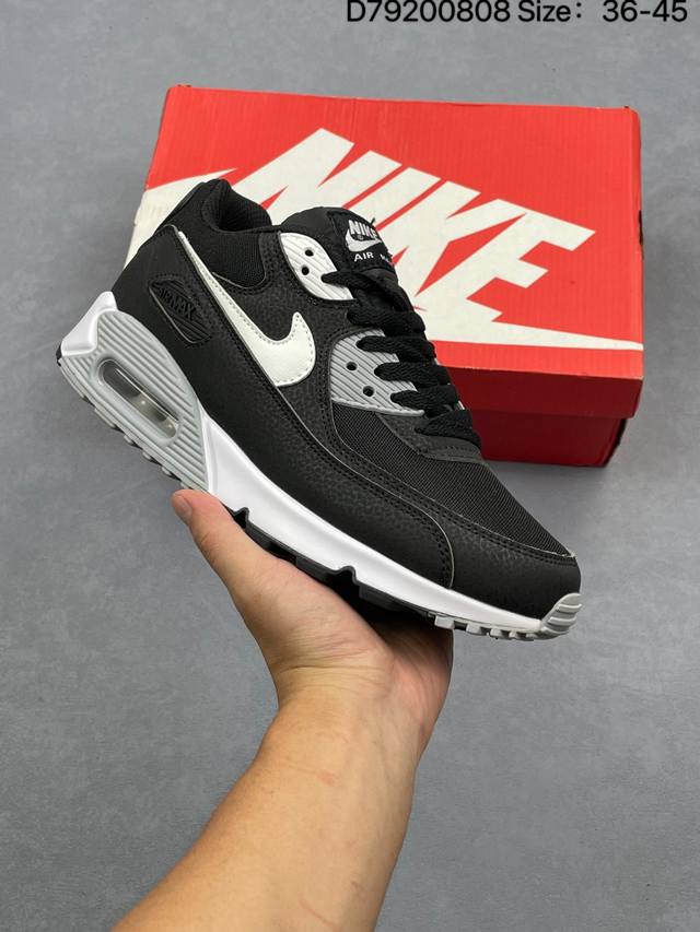 Nike Air Max 90 men's and women's casual sneakers, air-cushioned sneakers with