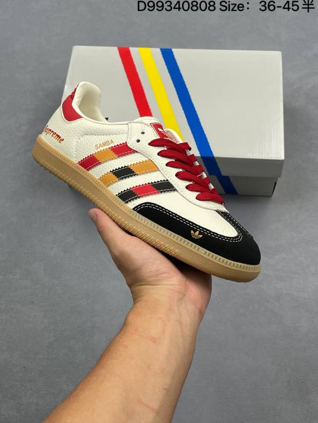 Adidas Originals Samba Og Samba Series Gentleman German Training Football Style