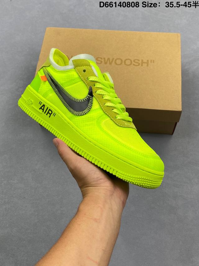 Special Offer DDD: Nike Off-White x Air Force 1 Off-White collaboration. These t