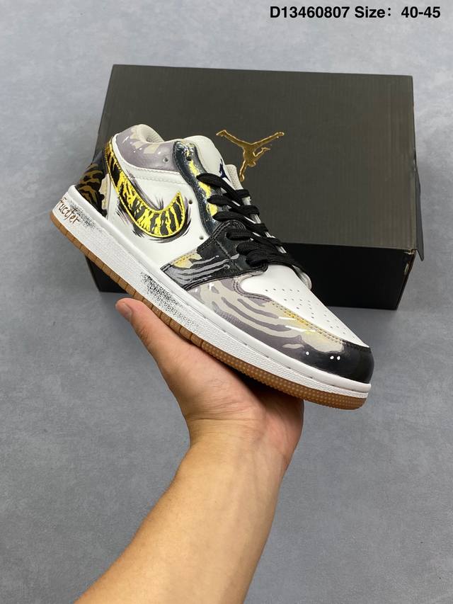Company-level Nike Air Jordan 1 Low Aj1 Joe 1 low-top casual sneakers synchroni