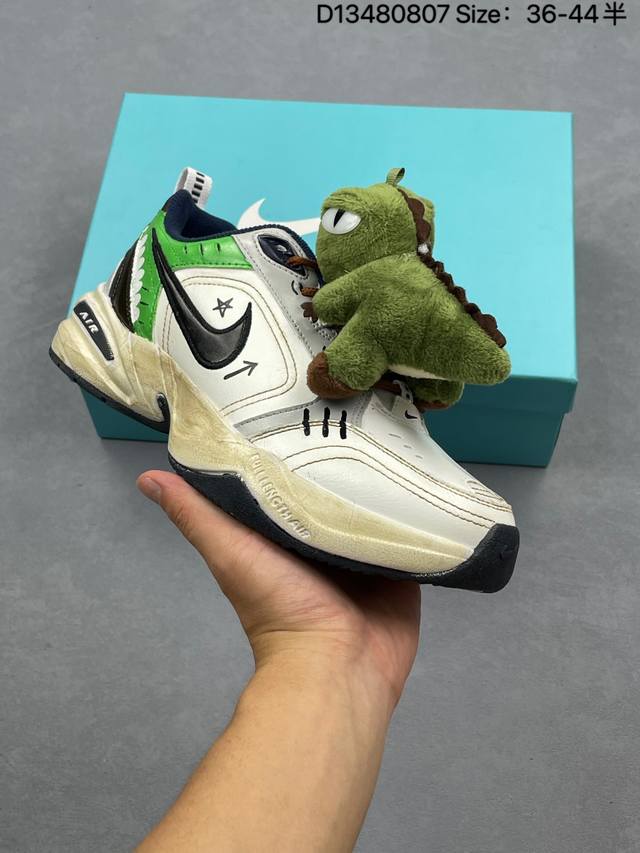 Company-level Nike M2K 'Diy' custom Tekno Nike retro trend versatile casual spo