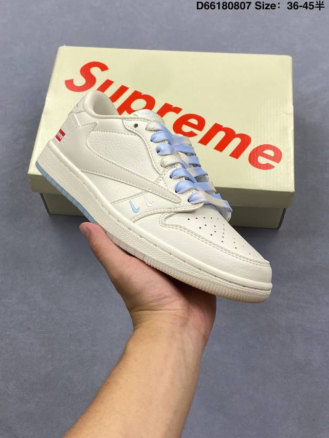 Aj1 Travis Scott X Air Jordan 1 "Reverse Mocha" Aj1 Joe 1 Ts Lightning joint rev