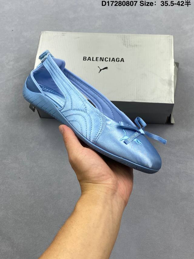 Puma Speedcat Ballet Thin-soled Shoes Mary Jane Comfortable and Versatile Flat H