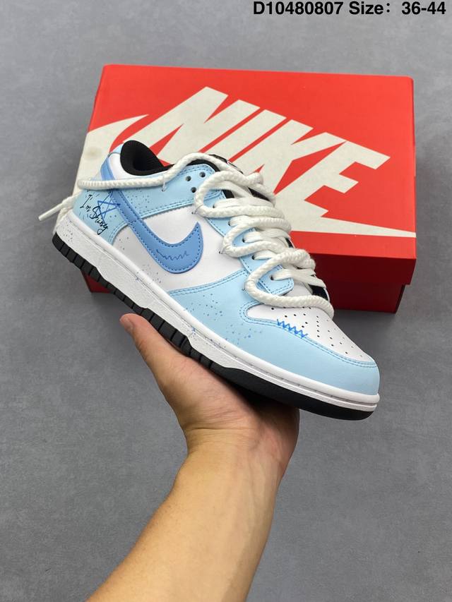 Nk Dunk Low Retro "Diy high-end customization" low-top casual sports sneakers Or