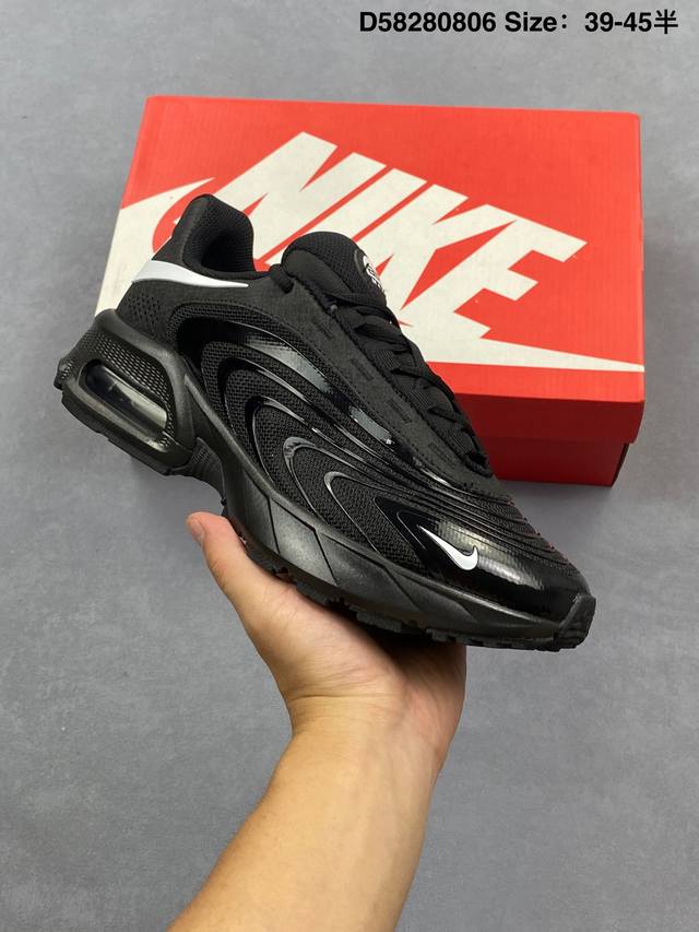 Nike's new 2025 Air Max Fire casual shoes, versatile thick-soled, height-enhanc