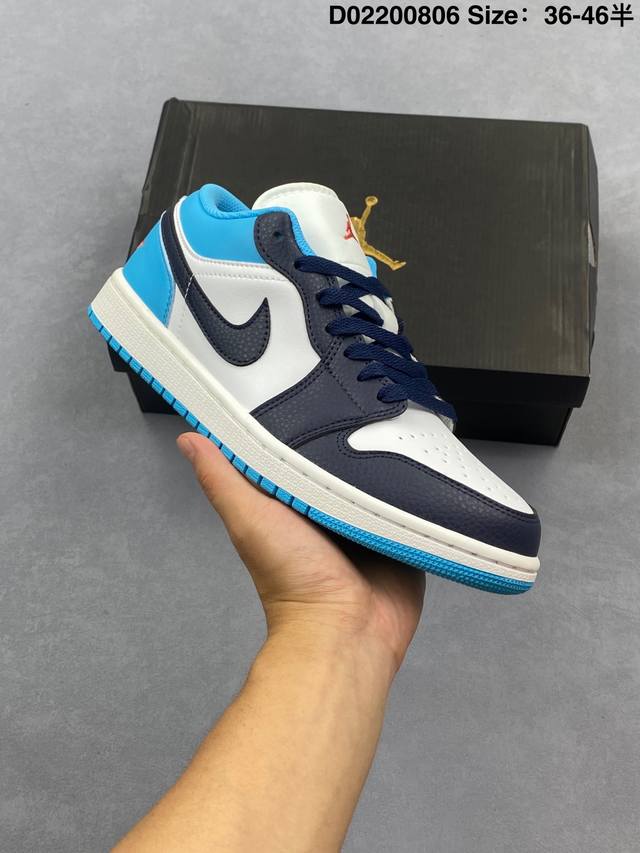 Company-level Nike Air Jordan 1 Low Aj1 Qiao 1 low-top casual sneakers synchron