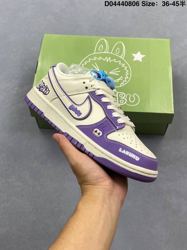 Nike SB Dunk Low Dunk series retro low-top casual skateboarding shoes. Featurin