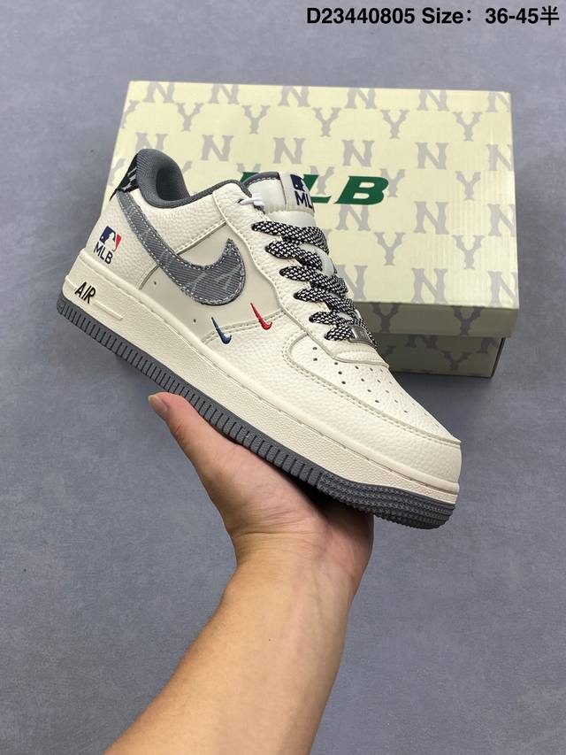 Corporate-grade Nike Air Force 1 '07 Low Air Force One White Cushioned Shoes, 2