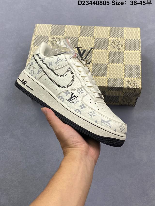 Nike Air Force 1'07 Lv8 Original last and cardboard create a pure low-top Air Fo