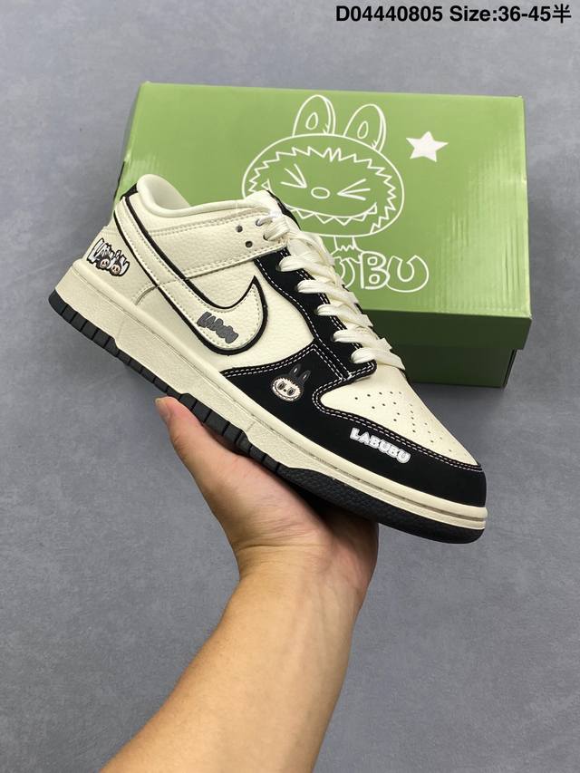 Nike SB Dunk Low Dunk series retro low-top casual skateboarding shoes. Featurin