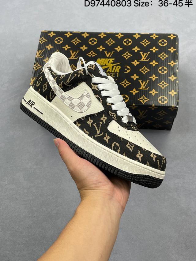 Nike Air Force 1'07 Lv8 Original last and cardboard create a pure low-top Air Fo