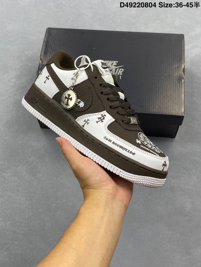 Nike Air Force 1 '07 low-top versatile casual sneaker. Its soft, springy cushio