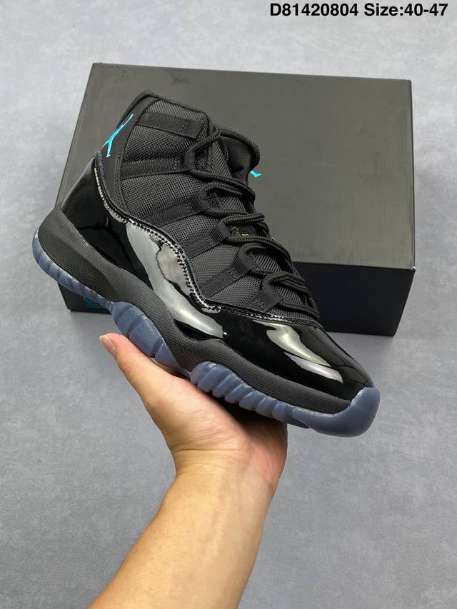 Company-level Air Jordan 11 Retro Gamma Blue High-top replica Aj11 Jordan 11 ge