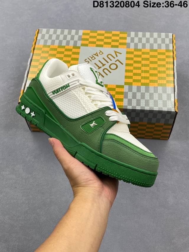 Lv Arch Light Sneaker Casual Sports Culture All-match Basketball Sneakers Size:
