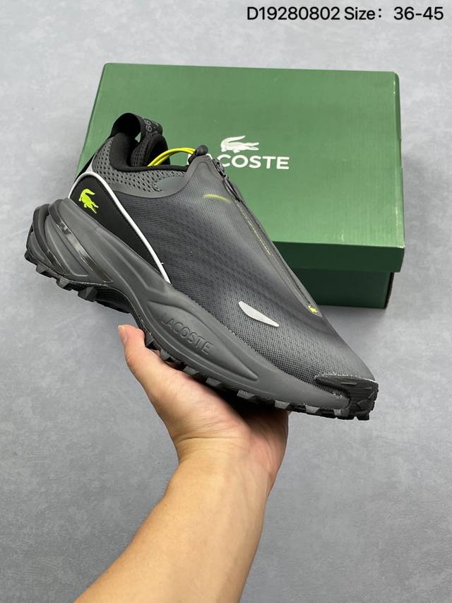 Lacoste French crocodile Odyssa fabric versatile simple low-top casual shoes Cod