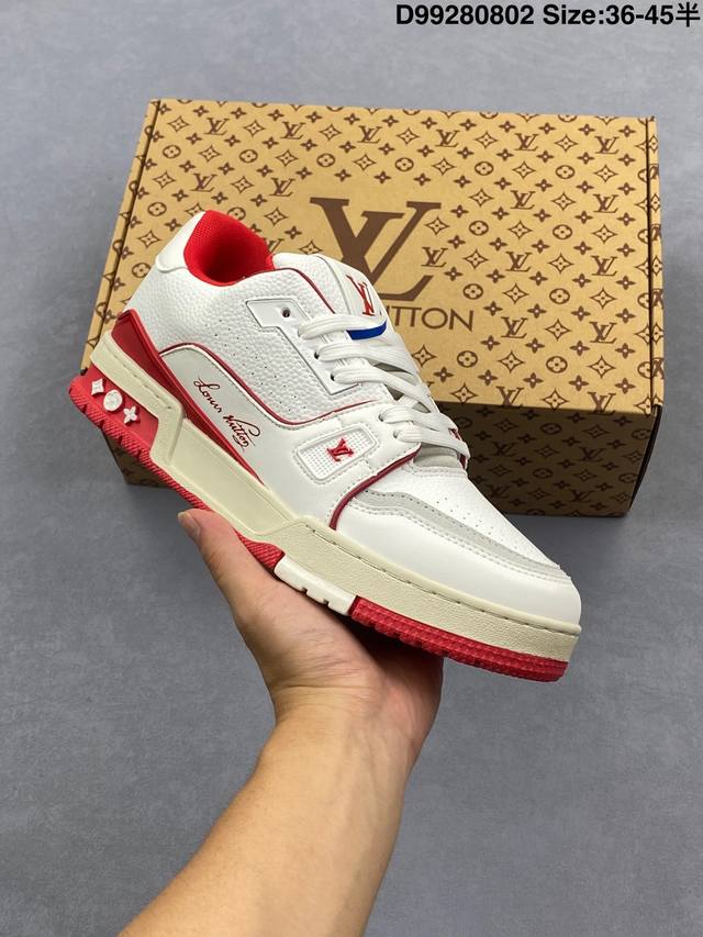 Lv Arch Light Sneaker Casual Sports Culture All-match Basketball Sneakers Size: