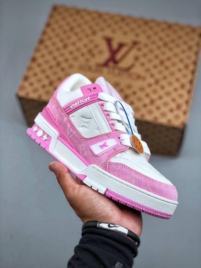 Tyler X Louis Vuitton LV Trainer low-top casual sneakers. Purchased from oversea