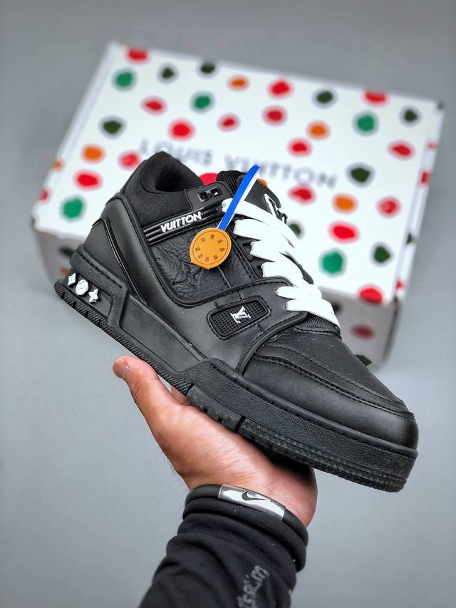 Value for money C version LV Louis Vuitton Trail Sneaker Low casual sports cult