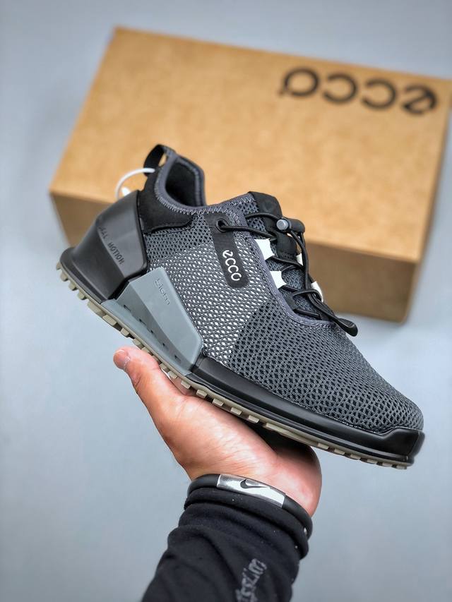 L Ecco Official Jianbu 2.0 Series Mesh Sand Casual Shoes. Company-grade quality.