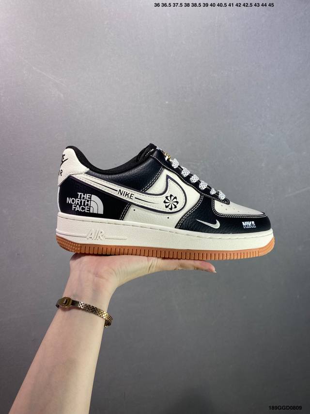 Corporate-grade Nike Air Force 1 '07 Low co-branded Air Force One low-top sneak