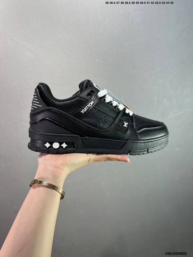 Corporate-grade Louis Vuitton LV Louis Vuitton sneakers New LV Trainer latest c