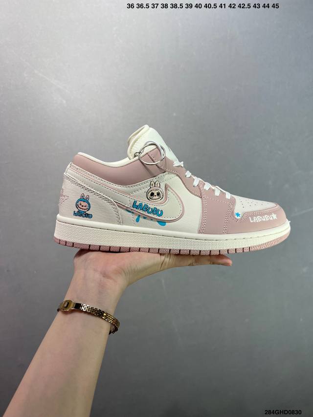 Company-level Air Jordan 1 Low Og "High-end Customization" Large factory pure o