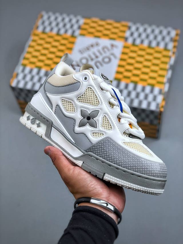 Lv Sneaker Sneaker Lv Louis Vuitton accurate and consistent TPR gloss combinatio