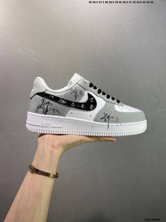 Company-level Nike Air Force1 07 Low Customized Air Force #Original last and ori