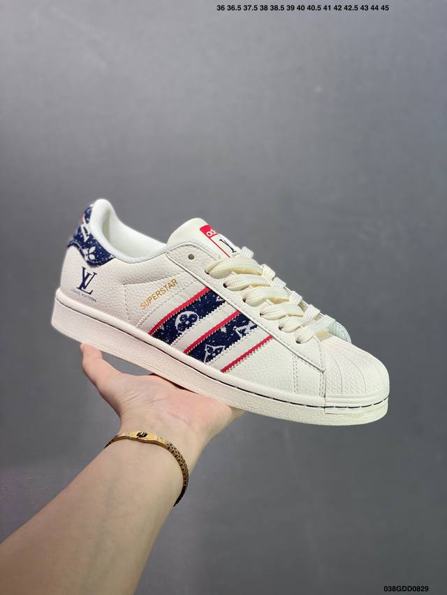 Core Private Corporate-Level Ad Originals Superstar Classic Retro Shell Toe Snea