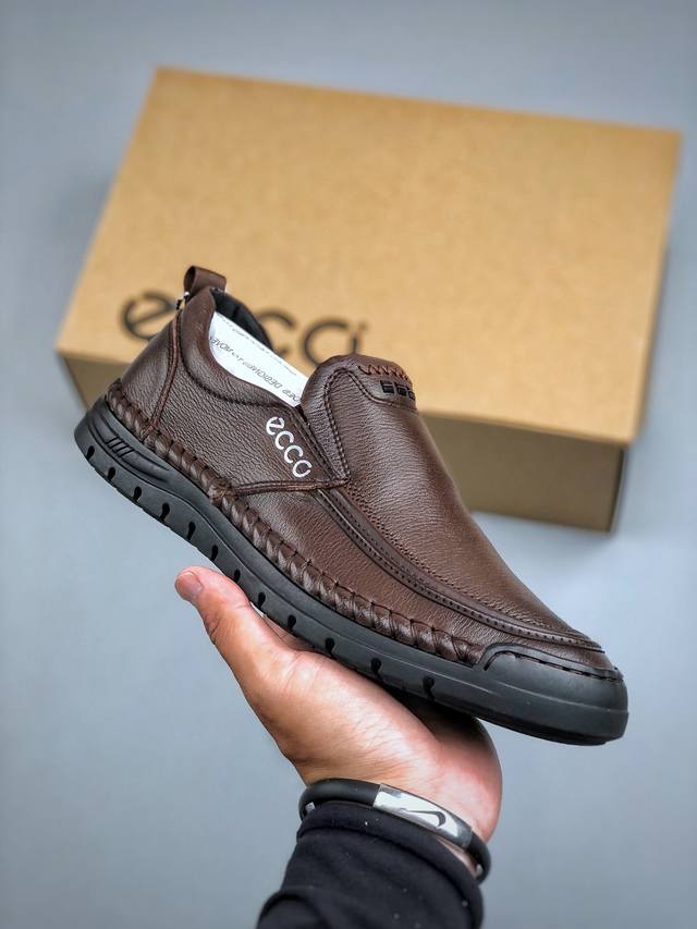 Ecco's new popular model on Xiaohongshu, a versatile casual style. Ecco men's le
