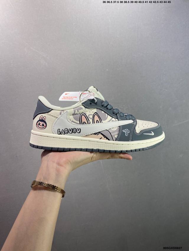 Company-level Nike Air Jordan 1 Low custom color Laboob joint Custom Aj joint-hi