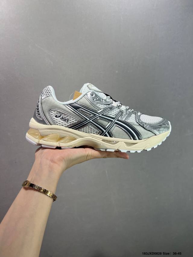 Company-level Asics Gel-Nimbus 10.1 Asics retro pioneer trend stitching wear-res